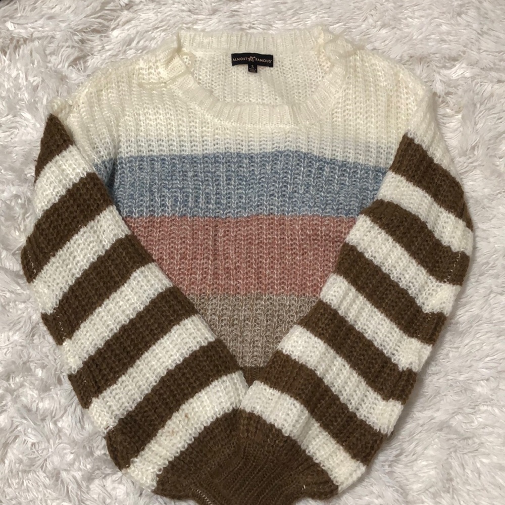 Stripe sweater